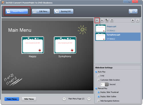 ImTOO Convert PowerPoint to DVD Business