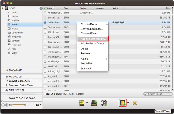 ImTOO iPad Mate Platinum for Mac