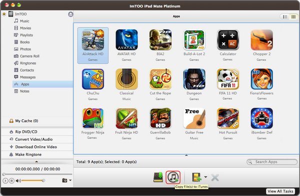 ImTOO iPad Mate Platinum for Mac