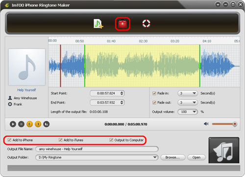 ImTOO iPhone Ringtone Maker
