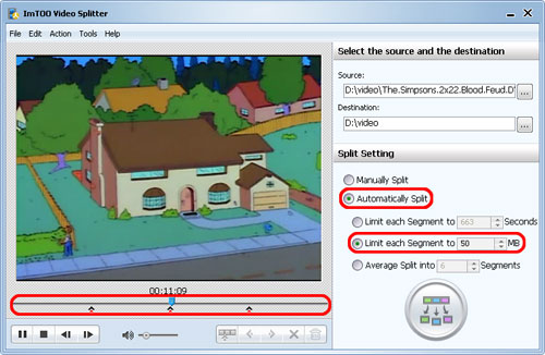 ImTOO Video Splitter