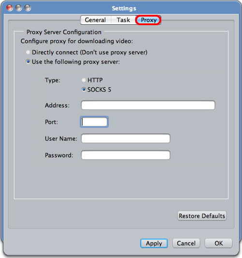ImTOO Youtube Video Converter for Mac